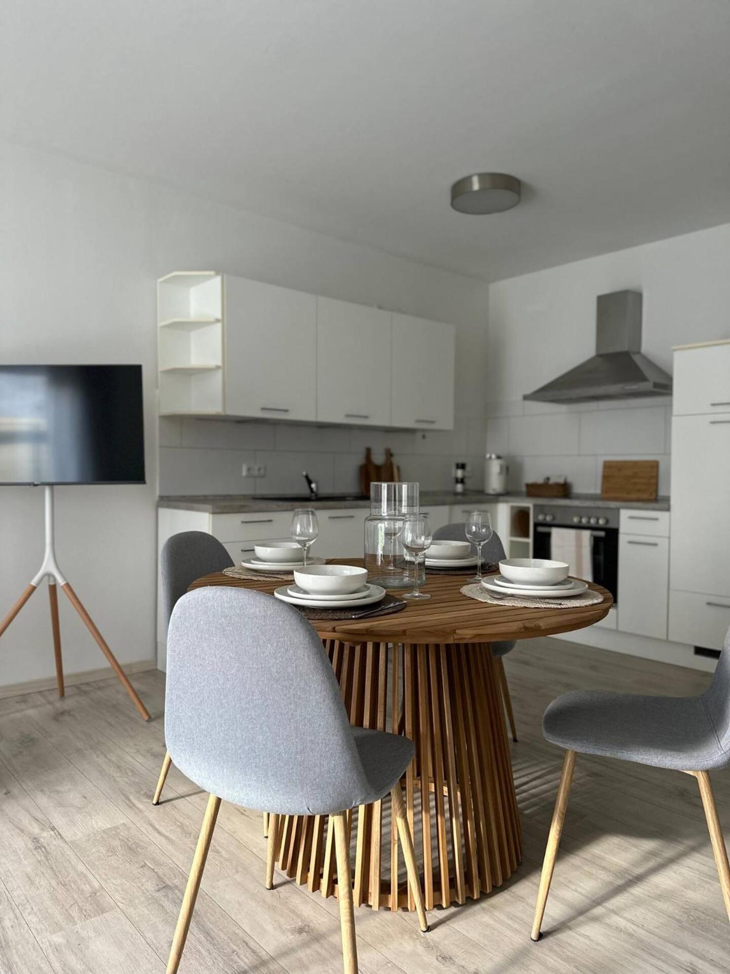Garten-Wohnung Am Hafen Von Whv Wilhelmshaven Buitenkant foto